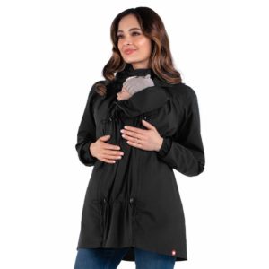 Chaqueta de Porteo y Premamá Numbat Go Wombat London Negro
