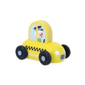Coche taxi de madera Ciudad - Cross Roads Janod