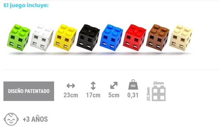 MELI Cube 50pcs - Imagen 4
