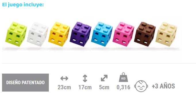 MELI Cube Pastel 50pcs - Imagen 4