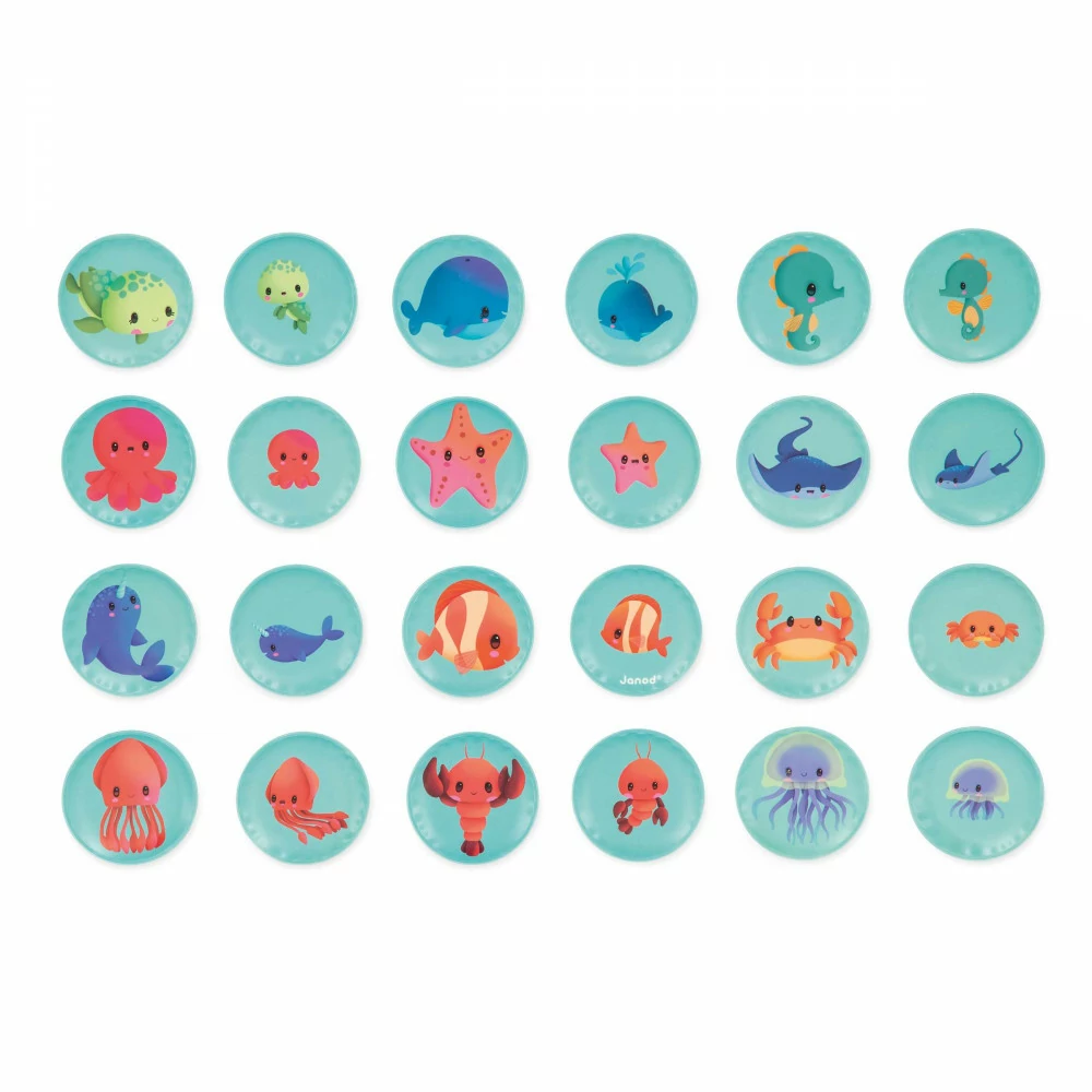 Juego De Memoria - Mis Animales Bebés Janod - Imagen 5