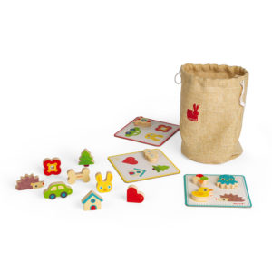 Juego de Reconocimiento Táctil Memo Touch' (madera) Janod