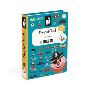Magneti'Book Crazy Faces Chicos Janod