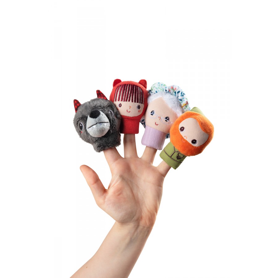 Caperucita Roja Marionetas de Dedo Lilliputiens - Imagen 3