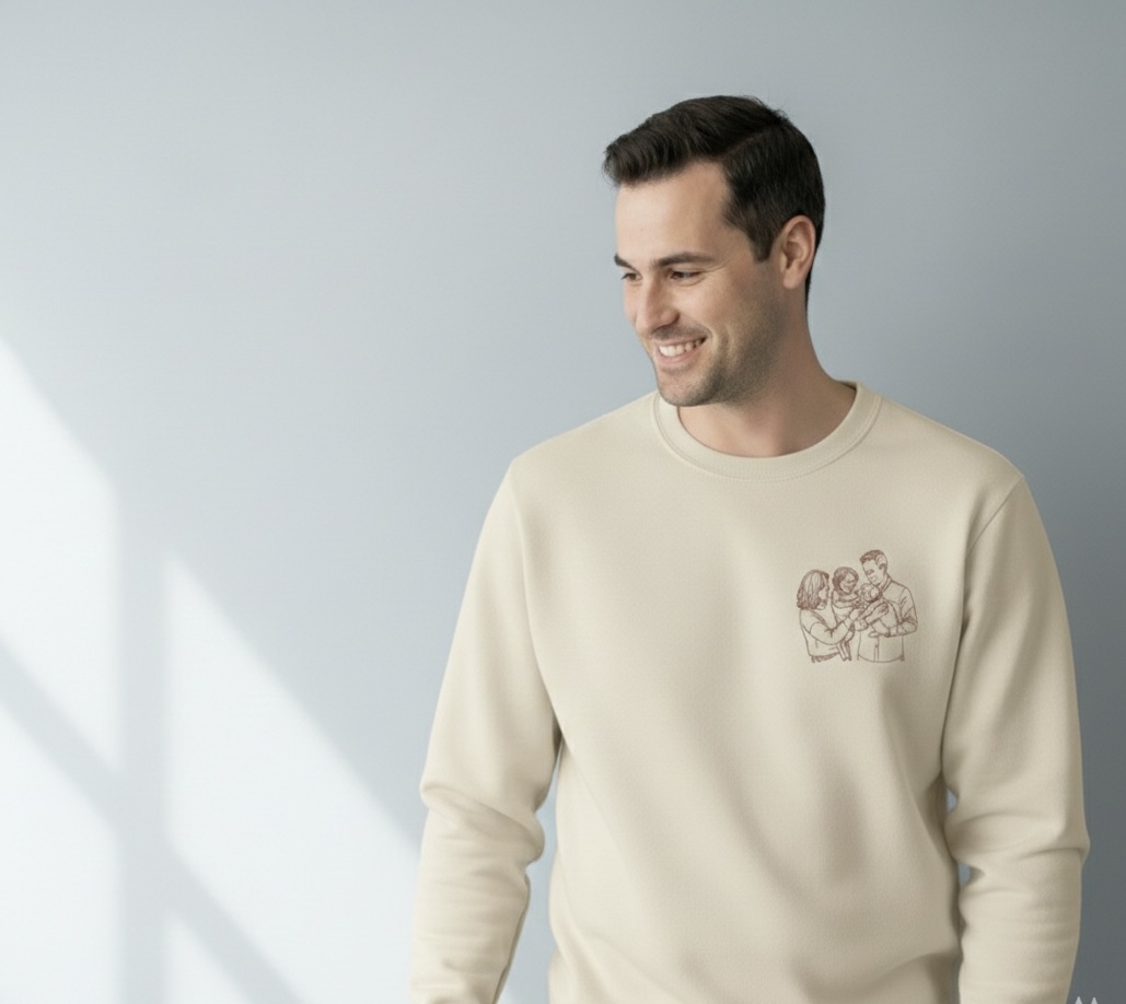 Sudadera Foto | Bordamos tu Foto en una Sudadera - Imagen 3