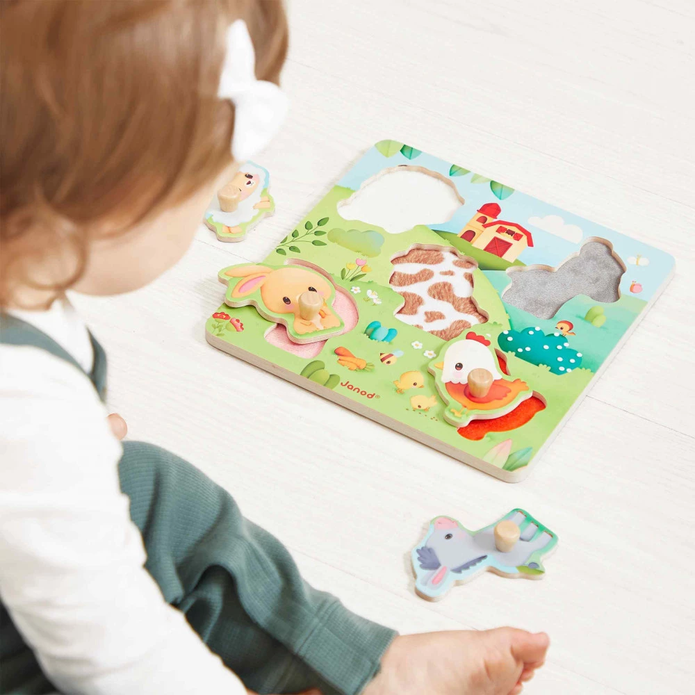 Puzzle táctil de 5 piezas Farmhouse - Imagen 4