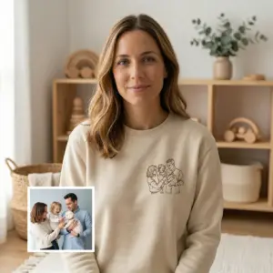 Sudadera Foto | Bordamos tu Foto en una Sudadera