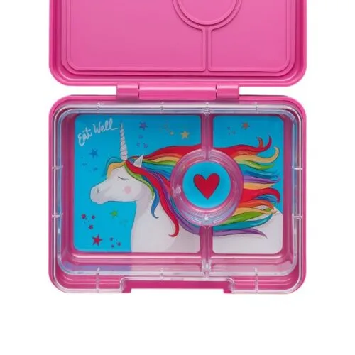 Yumbox Snack 3C Jurassic Purple+Unicornio - Imagen 3