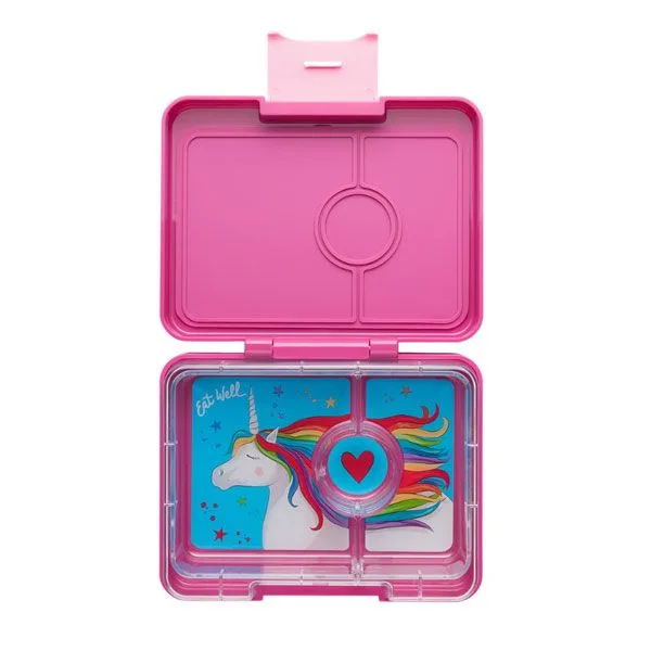 Yumbox Snack 3C Jurassic Purple+Unicornio