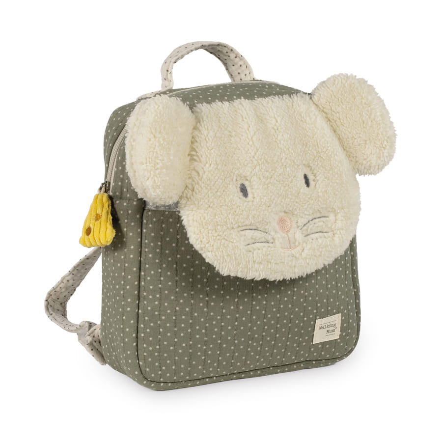 Mochila Ratoncito Topito Poppy Musgo Walking Mum - Imagen 2