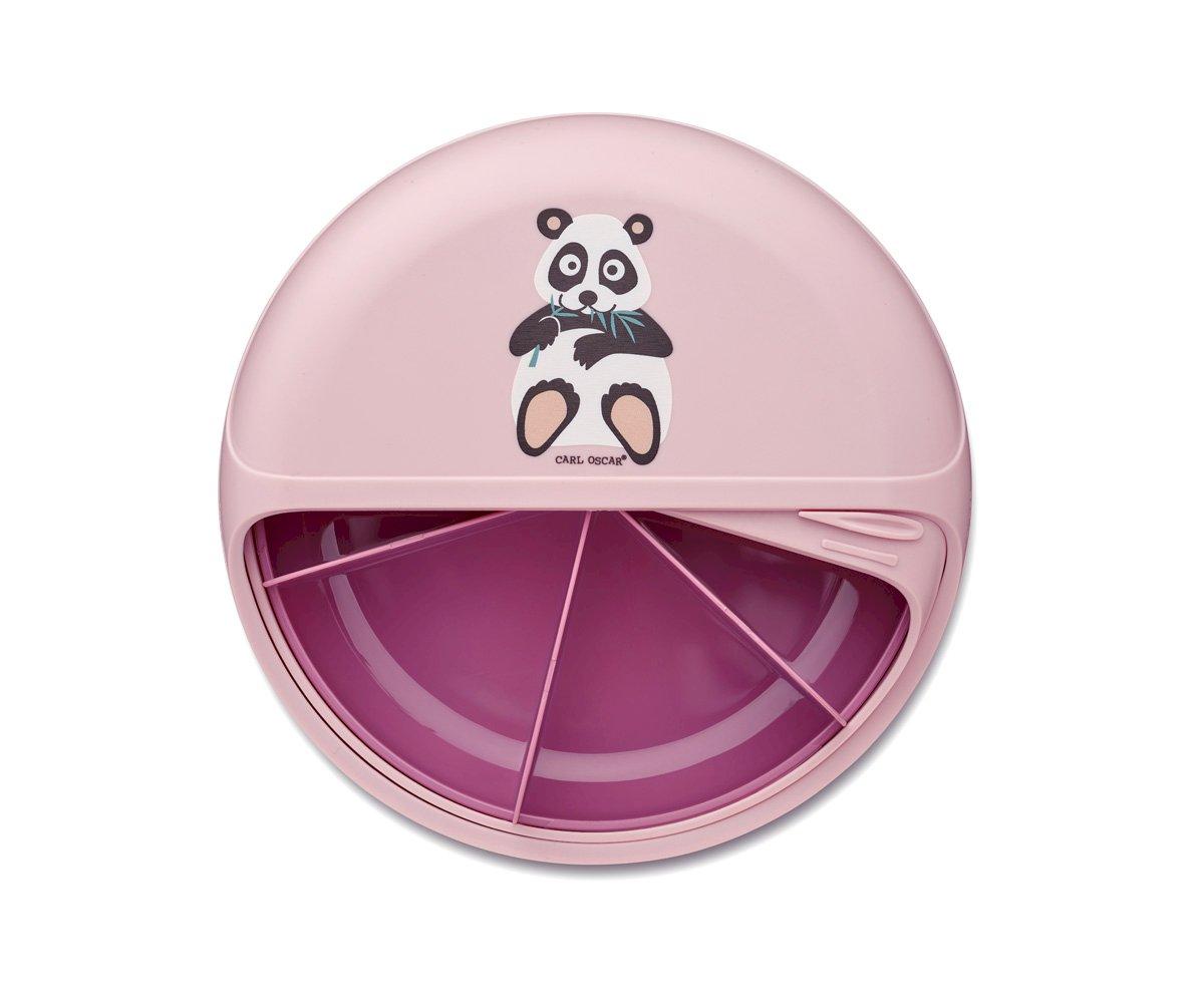 Caja de Almuerzo BentoDisc Pink Panda Carl Oscar