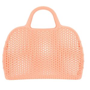 Bolso Plástico Retro Apricot Monnëka