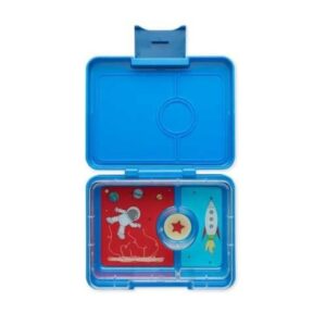 Yumbox Snack 3C Surf Blue+ Cohetes
