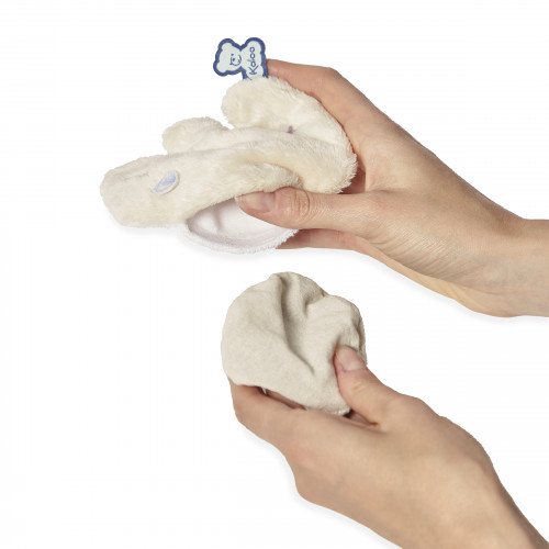 Peluche Oso blanco con compresa Kaloo - Imagen 3