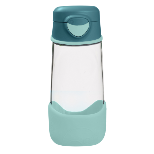 Botella tritán con boquilla y asa 450ml Emeral Forest B.Box