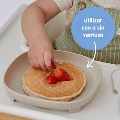 Plato 2 en 1 con ventosa y compatimentos extraíbles Ocean B.Box - Imagen 6
