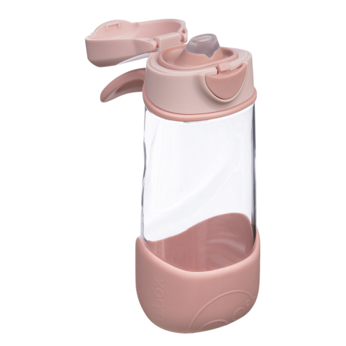 Botella tritán con boquilla y asa 450ml Blush Crush B.Box - Imagen 5