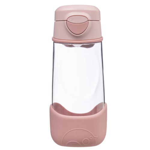 Botella tritán con boquilla y asa 450ml Blush Crush B.Box