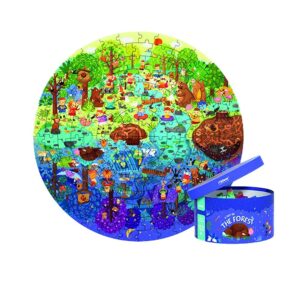 Puzzle Día y Noche en el Bosque