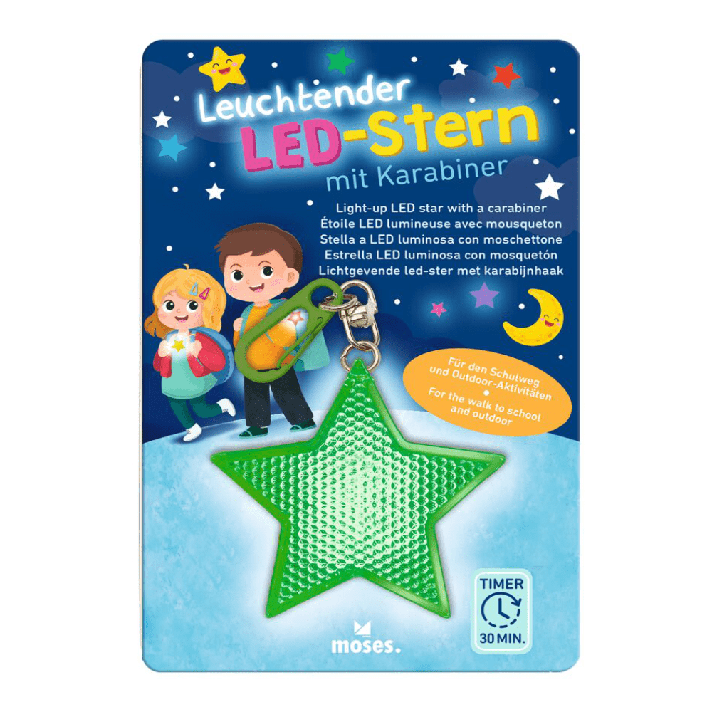 Estrella LED con mosquetón Moses - Imagen 3