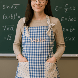 Estola Cruzada de Maestra Personalizada Hecha a Mano