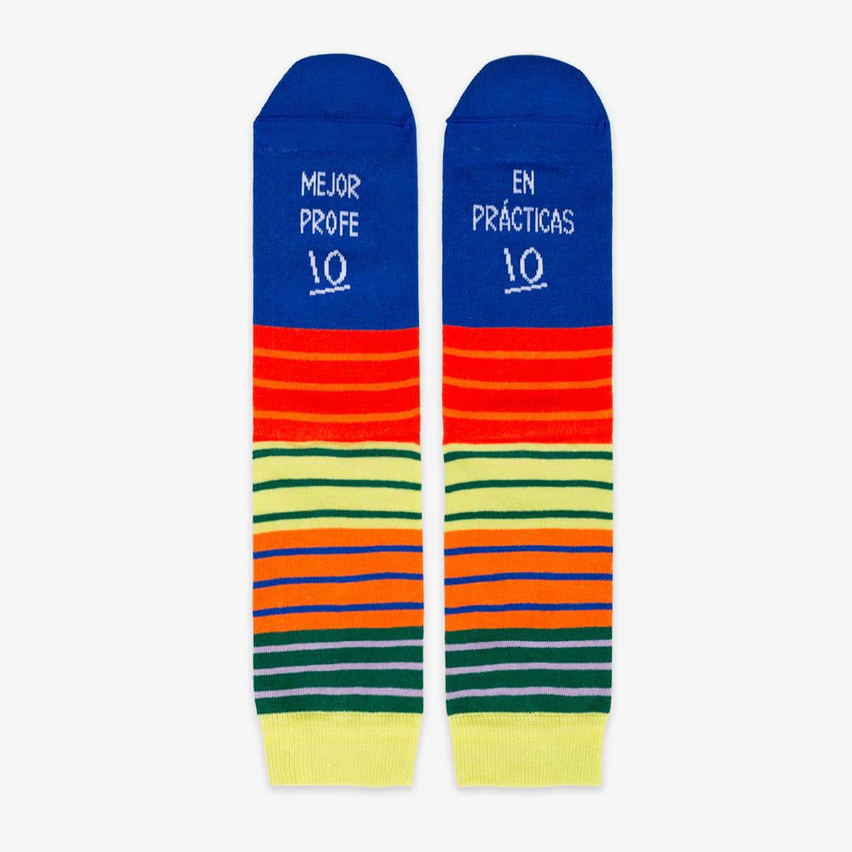 Calcetines "Mejor profe en prácticas" T 36-41