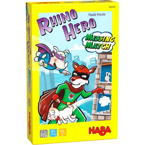 Rhino Hero. Missing Match Haba - Imagen 5
