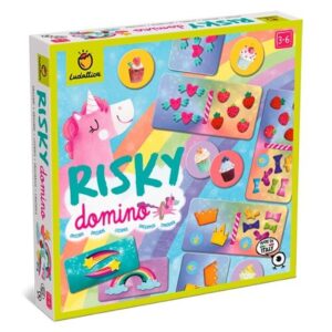 Risky Domino - Unicornios Ludattica