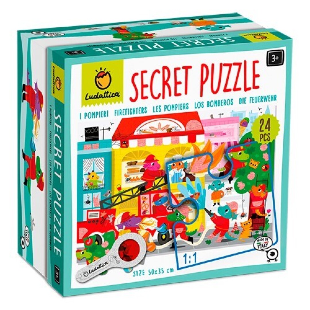Secret Puzzle - Bomberos Ludattica
