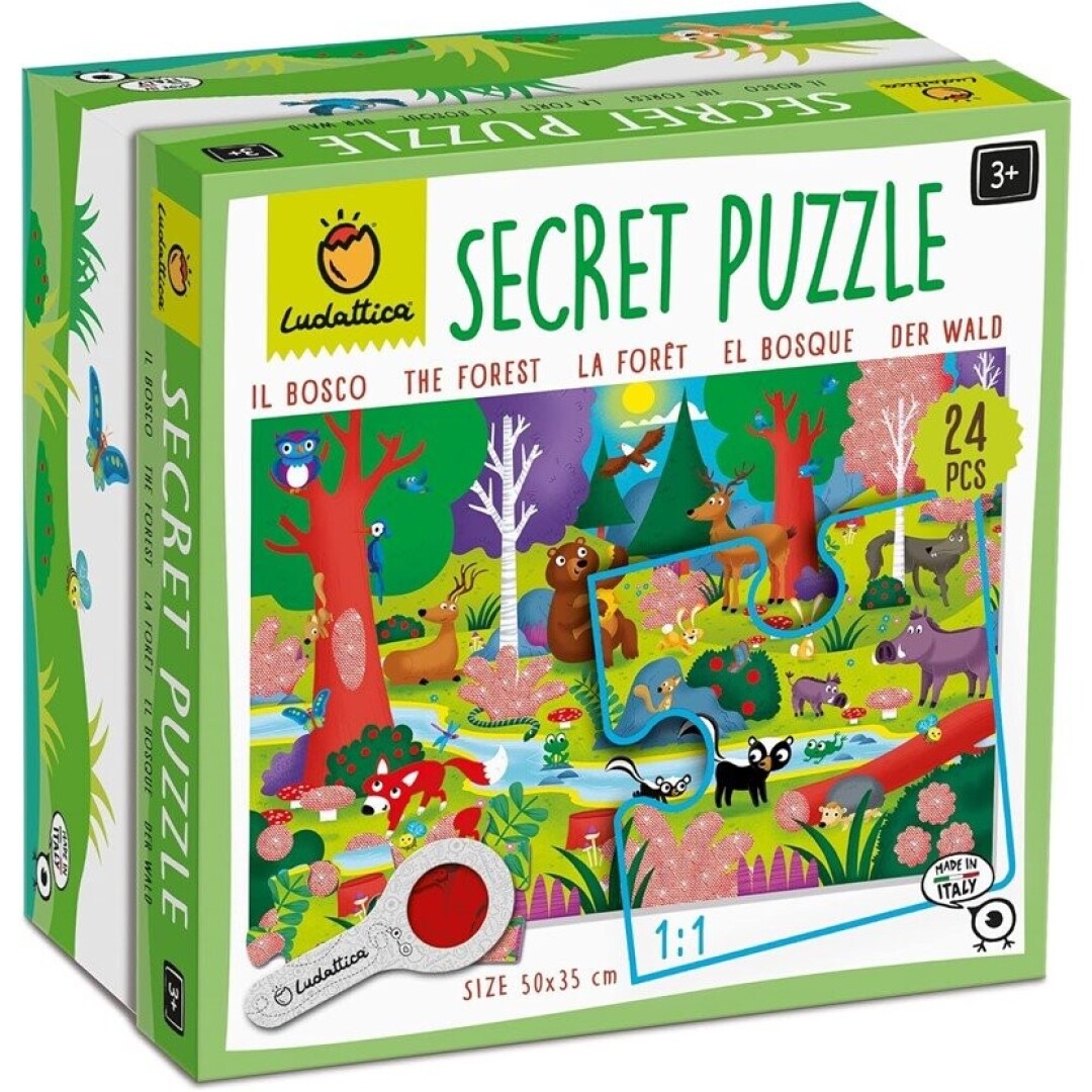 Secret Puzzle - El bosque Ludattica