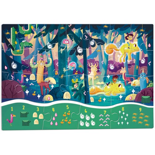 Puzzle 123- El bosque Ludattica - Imagen 2