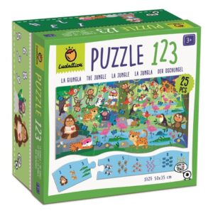 Puzzle 123-La Jungla Ludattica