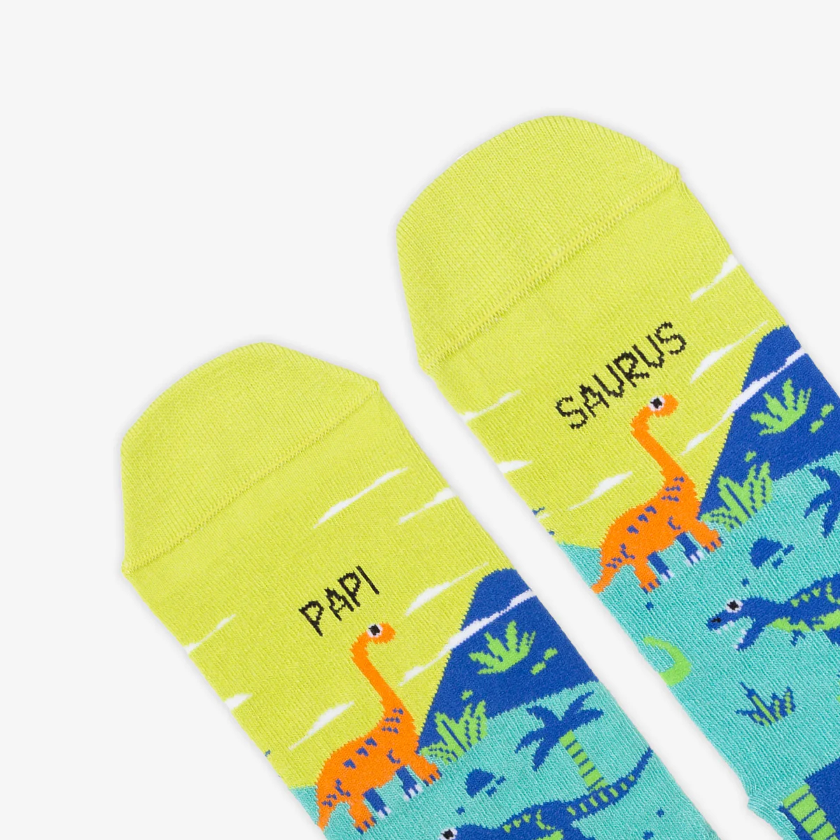Calcetines "Papi-saurus" T 42-46 - Imagen 4