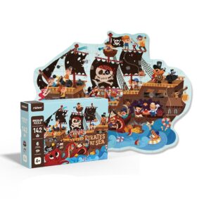 Puzzle Irregular de Piratas Mideer