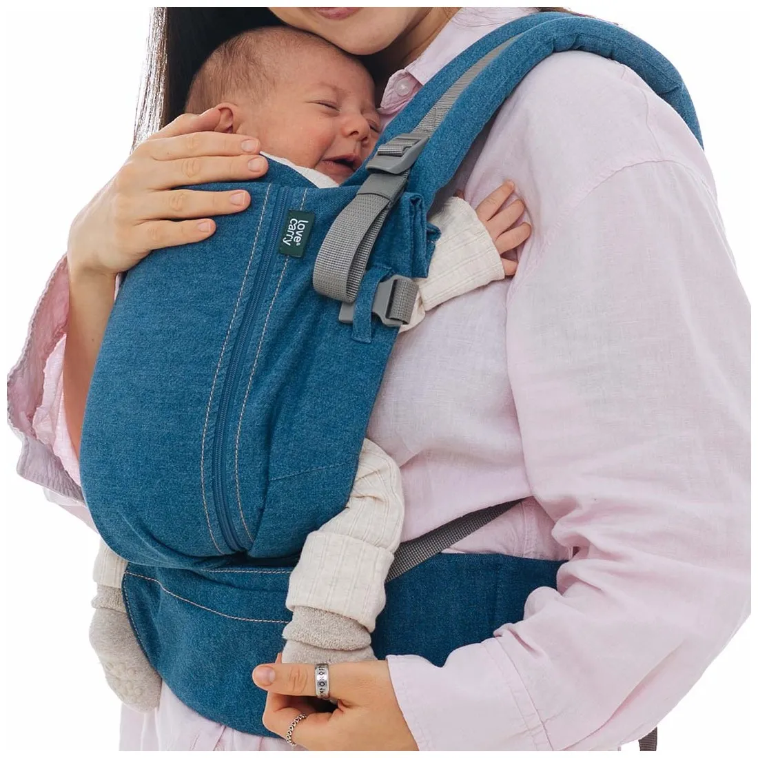 Mochila Portabebés One Love&Carry Denin - Imagen 2