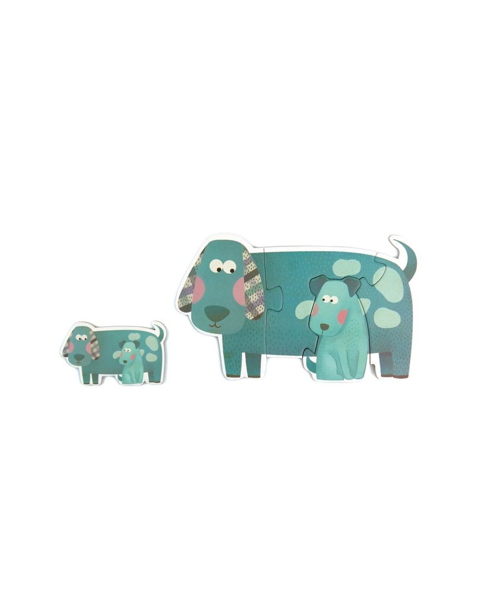 Puzzle Animales Madre y Bebé Mideer - Imagen 6
