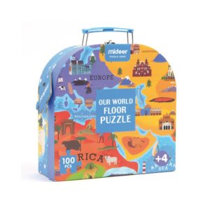Puzzle Mapamundi Mideer
