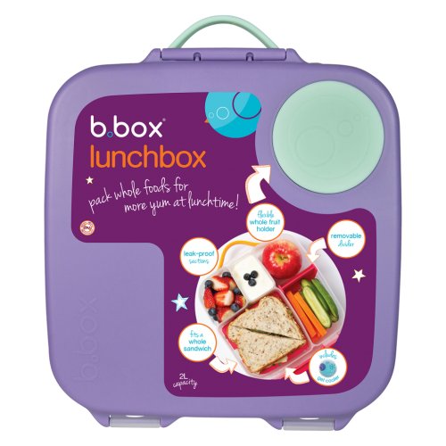 Lunchbox con gel refrigerante Lilac Pop B.Box - Imagen 6