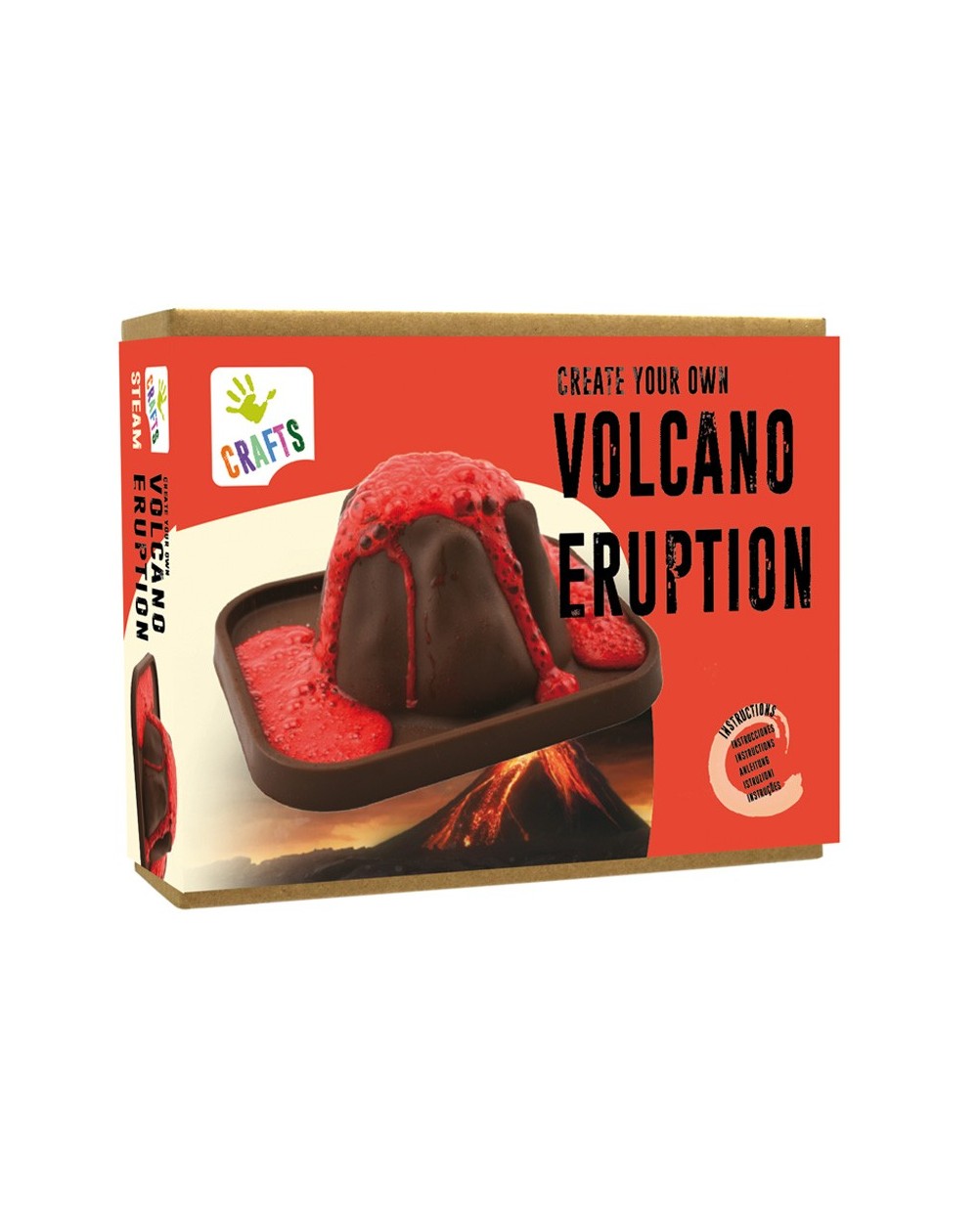 Crea tu propia erupción volcánica