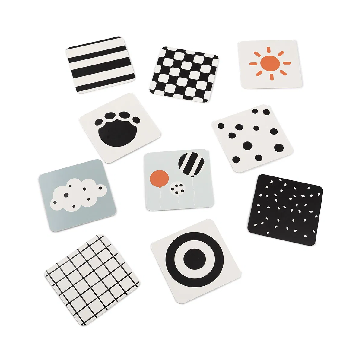 Cartas Contrastes Bebé 10 uds Done by Deer - Imagen 2