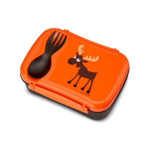 Caja de Almuerzo N'ice Box Kids Reno Naranja Carl Oscar