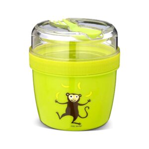 Fiambrera Snack N'ice Cup L Mono Lime Carl Oscar
