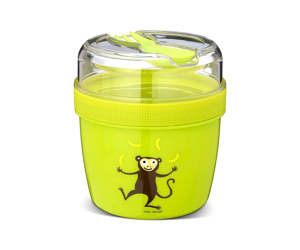 Fiambrera Snack N'ice Cup L Mono Lime Carl Oscar