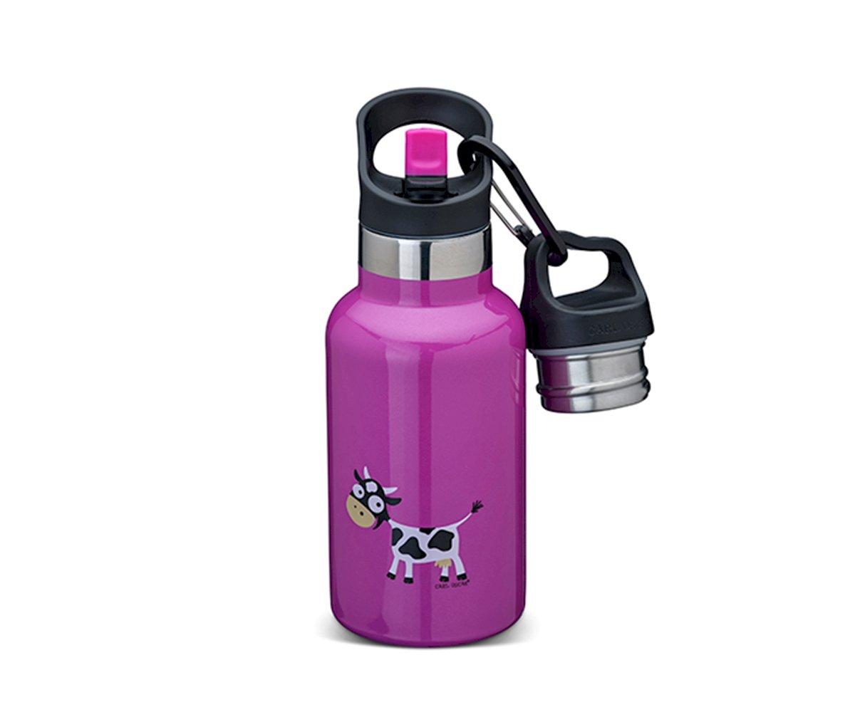 Botella Acero Inoxidable TEMPflask 350ml Vaca Purple Carl Oscar