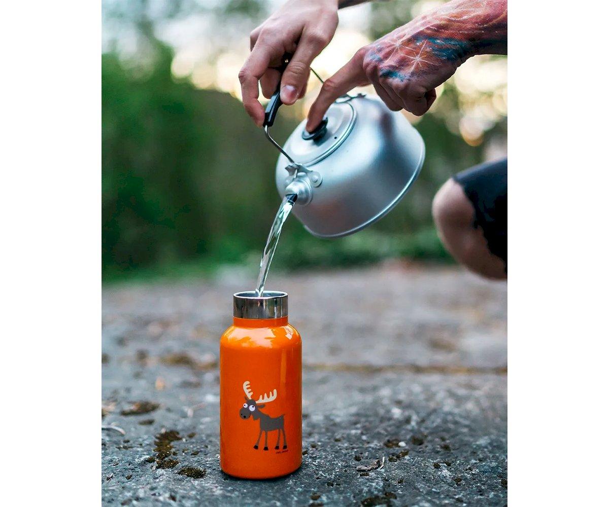 Botella Acero Inoxidable TEMPflask 350ml Reno Orange Carl Oscar - Imagen 2