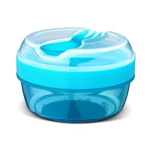Caja Almuerzo con Tapa Refrigerante N'ice Cup Turquoise Carl Oscar
