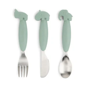 Easy-grip Cuberteria Deer Friends Verde