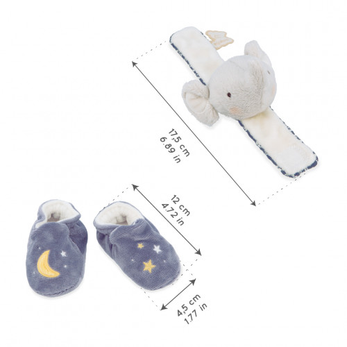 Pulsera y Patucos con Sonido Elefante Kaloo - Imagen 2