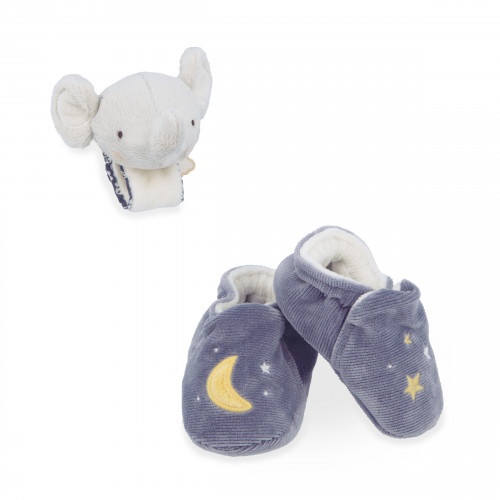 Pulsera y Patucos con Sonido Elefante Kaloo - Imagen 3
