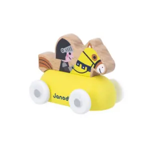 Carruaje de madera del Caballero del Reino Encantado - Cross Roads Janod